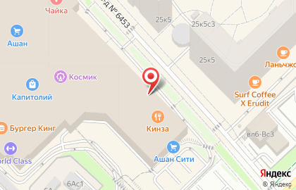 КРЕВЕТКА на карте
