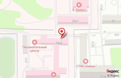 Оренбургский клинический перинатальный центр на карте