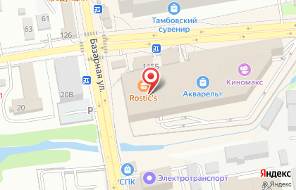 Федеральная сеть магазинов оптики Айкрафт в Тамбове на карте