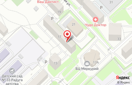 Торгово-монтажная компания Технологии безопасности в Центральном районе на карте
