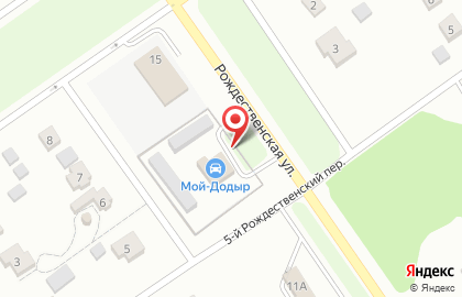 Автосервис Авто-климат на Рождественской улице на карте