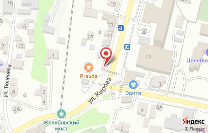 Продуктовый магазин Клен-хлеб на карте