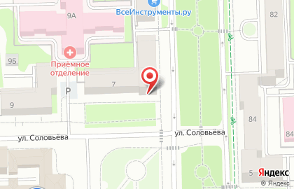 Департамент образования администрации г. Пермь на Комсомольском проспекте на карте