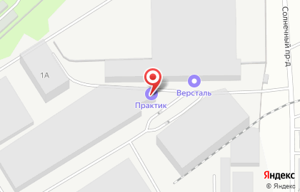 Группа компаний Практик на улице Щорса на карте