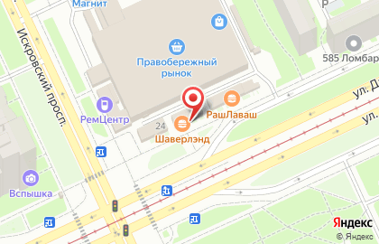 Кафе Ленинградские Пышки на карте