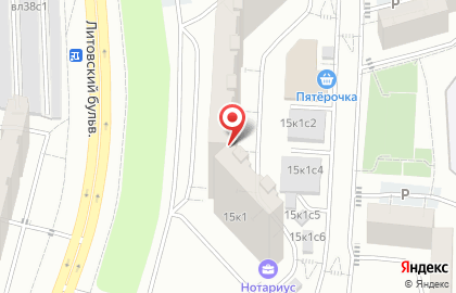 Bonmo на Литовском бульваре на карте