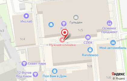 Хостел Лофт на Складочной улице на карте