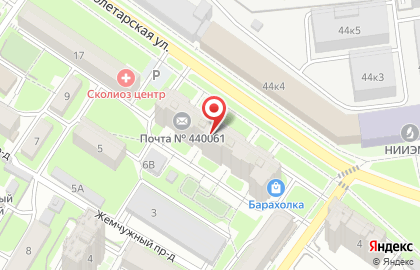 Магазин Красное & Белое в Пензе на карте