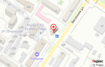 Рекламная компания Регион, рекламная компания на Весенней улице на карте