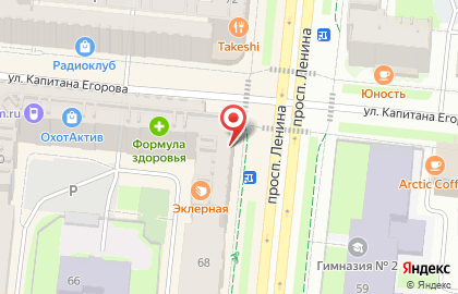 Ювелирный магазин Родонит на проспекте Ленина на карте