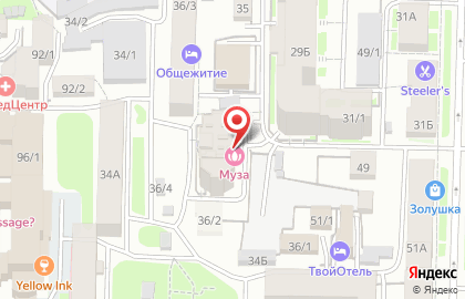 Клиника современной косметологии Муза на карте