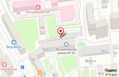 ADL в Петровско-Разумовском проезде на карте