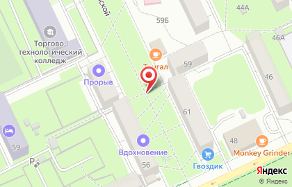 Много мебели, сеть мебельных магазинов на улице Крупской на карте