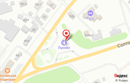 АЗС СВ в Барнауле на карте