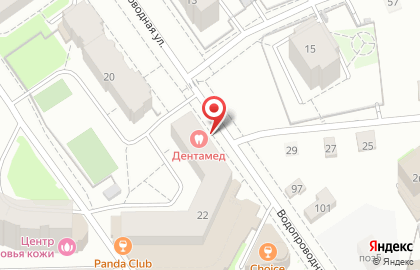 Профессиональная стоматология Дент-а-мед на Водопроводной улице на карте