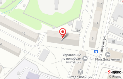 Щёлковская областная больница №1 на Краснознаменской улице на карте