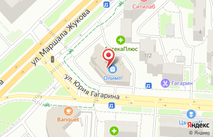 Эльдорадо на улице Юрия Гагарина на карте