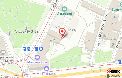 Анэкс на Андроньевской площади на карте