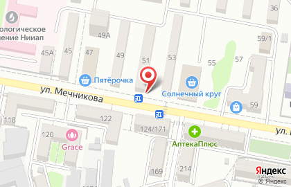 Компания Зеленый Мир на улице Мечникова на карте