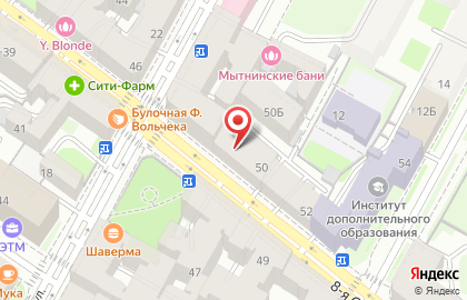 Компания Computest на 8-ой Советской улице на карте