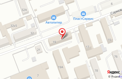 СНАБСЕРВИС на Сормовской улице на карте