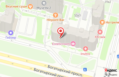 Булочная Все дома на Комендантском проспекте на карте