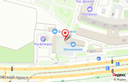 Умный дом на Московском проспекте на карте