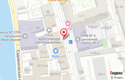 ООО Филиал Московский КБ Бизнес Для Бизнеса на карте