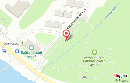 Байкал на Академической улице на карте