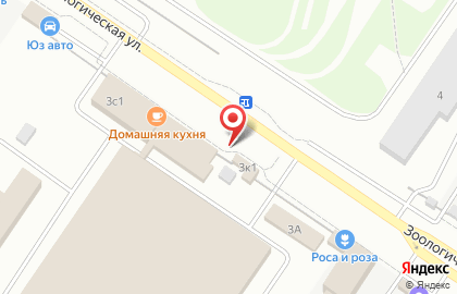 Шиномонтажная мастерская на Зоологической улице на карте