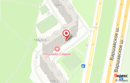 Страховая медицинская компания Ресо-мед на Варшавском шоссе на карте