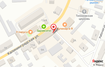 Магазин алкогольной продукции Штопор на Калининградской улице на карте