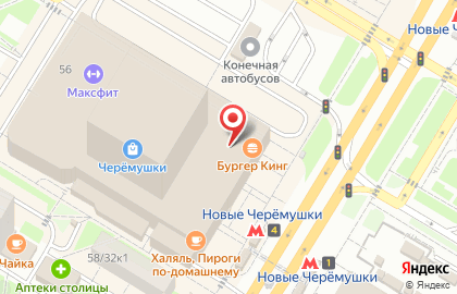Магазин компьютеров и ноутбуков Ноутпарк на метро Новые Черёмушки на карте
