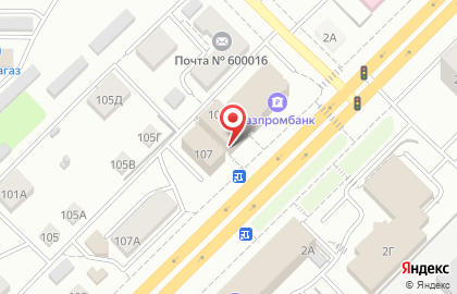 Мебельный салон Ладья на Большой Нижегородской улице на карте