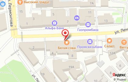 Служба экспресс-доставки Сдэк на улице Ленина на карте