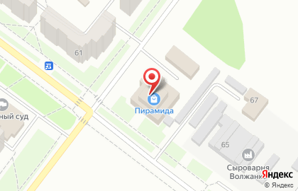 Банк втб 24, пао в Волгореченске на карте