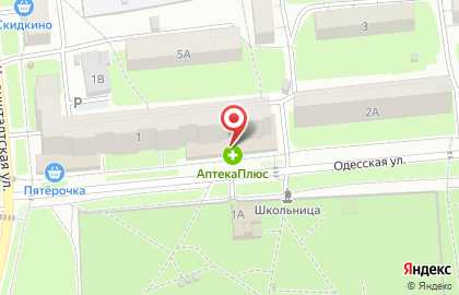 Мясная лавка на Кронштадтской улице на карте