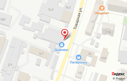 Оптовая фирма Чистый Сад на карте