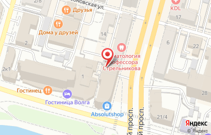 Торговая компания София-Тверь на Тверском проспекте на карте