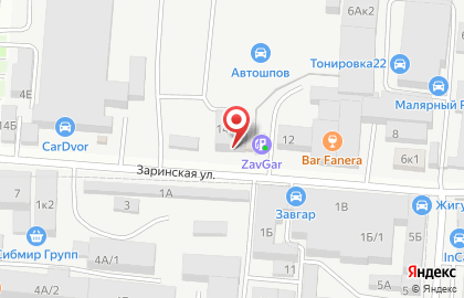 Автоколонна 1245 на карте