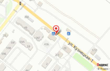 Автомойка Львы на Кузнецкой улице на карте