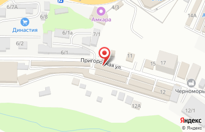 Ремонтная фирма на Пригородной улице на карте