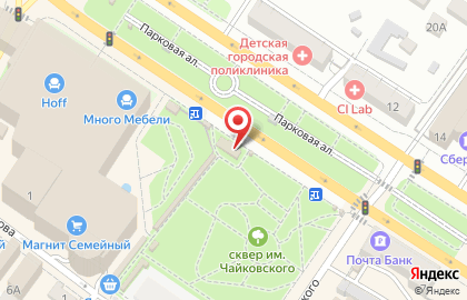 Ресторан быстрого питания Check Point на карте