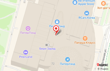 Детская парикмахерская Воображуля в ТЦ Питерлэнд на карте