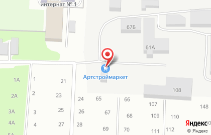 Дискаунтер АртСтройМаркет на карте