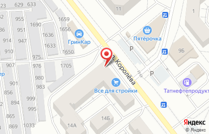Супермаркет Магнит на улице Королёва на карте