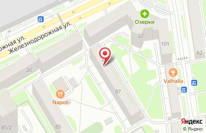 Участковый пункт полиции Железнодорожный, отдел полиции №2, Управление МВД России по г. Новосибирску в Новосибирске на карте