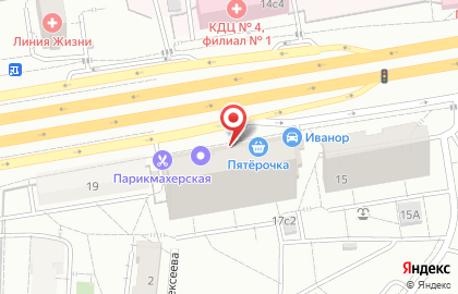 Салон сотовой связи МегаФон на Можайском шоссе на карте