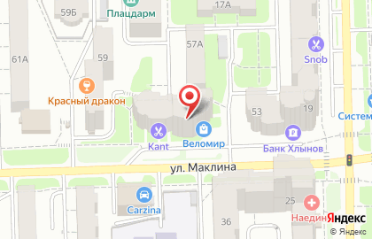 Магазин 220 Вольт в Кирове на карте