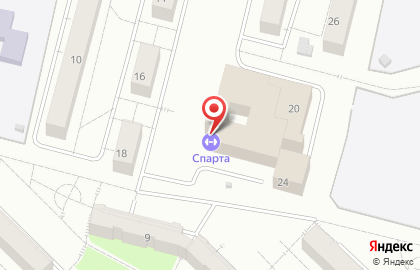 Федерация Киокусинкай каратэ в Центральном районе на карте